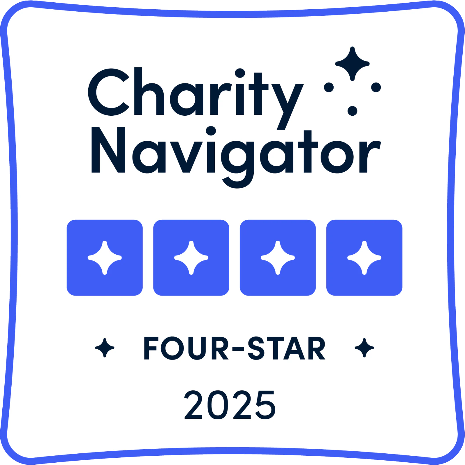 Charity Navigator 4-Star Rating 2025